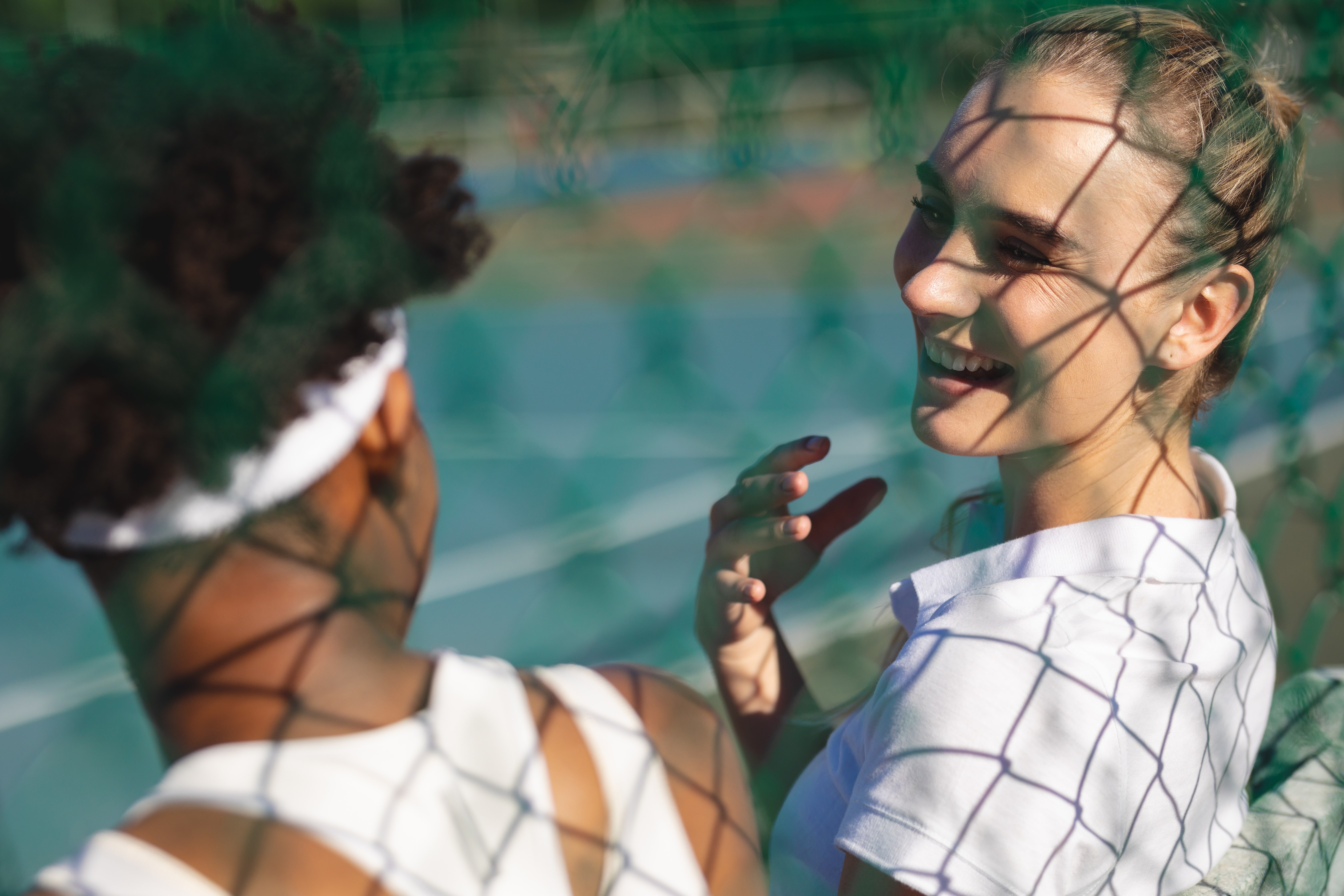Members between sessions at Bali Racquet Society